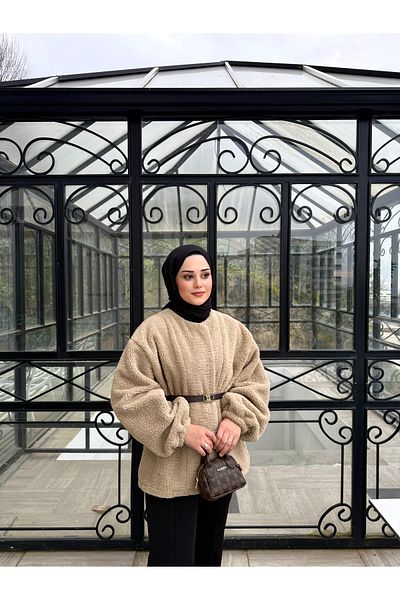 BYATEİLER Плюшено палто