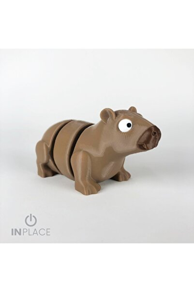 GiZoo Hareketli Capybara Hayvan Figür