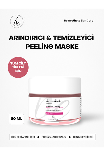 be aesthete Arındırıcı ve Temizleyici Peeling Maske Tüm Cilt Tipleri 50 ml