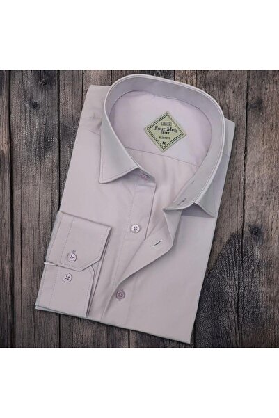 EREN STYLE Pamuk paketa muških košulja dugih rukava ( Slim fit uzoraka)