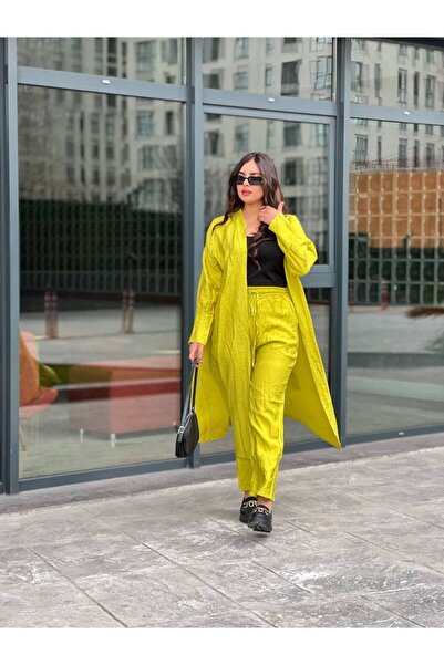 emino moda A Wonderful Summer Set for Women with Multi Colors- Bottom and Top- Hijab Bottom Top Set