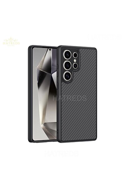 Hatreds Galaxy S25 Ultra Kılıf Magsafe Şarj Özellikli Karbon Fiber Tasarımlı ...