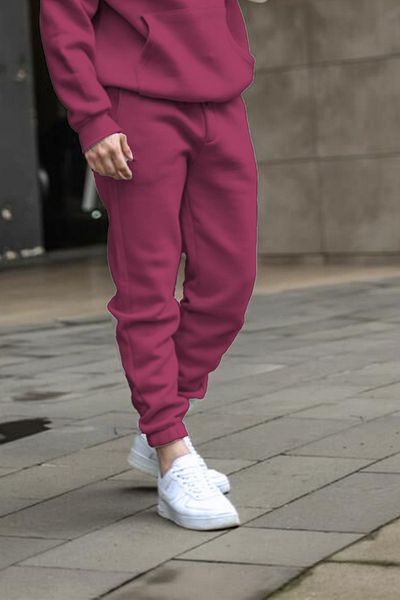 ruNadeS Men's Winter Warm Cotton Sporty Sweatpants with Elastic Legs