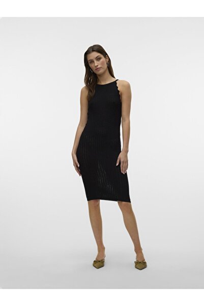 Vero Moda Strickkleid VMPANAMA Midikleid