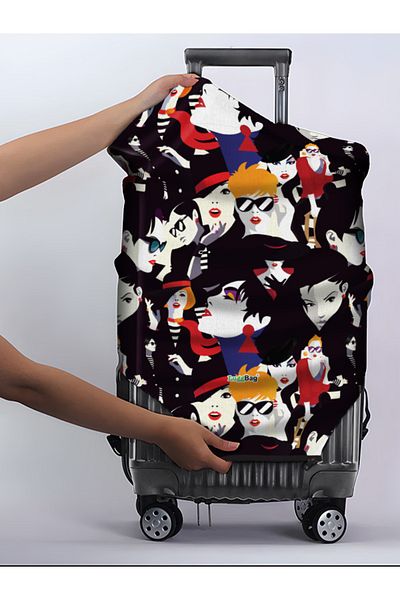 LUGGBAG Can Wear Fabric Valize Sheath - Lb25008