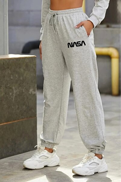 MNKSPORT Kadın Yüksek Belli Jogger Eşofman Altı
