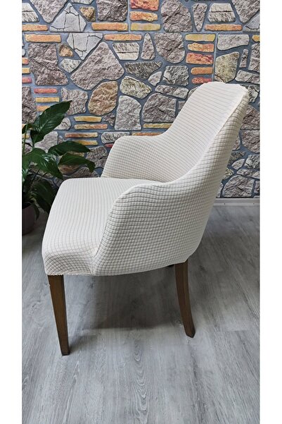 COVER TEKSTİL Yeni model büyük kollu sandalye kılıfı