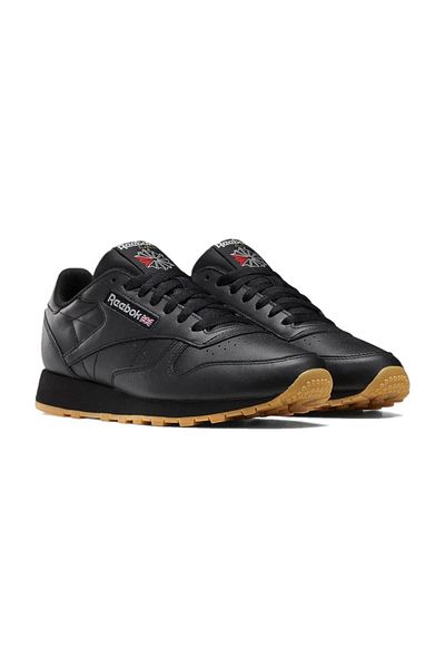 Reebok Gy0954 Klassische Ledersneaker Schwarz