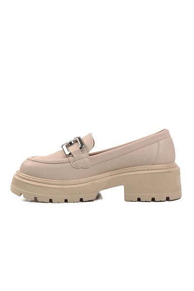AYAKMOD Beige Skin Women's Casual Shoes