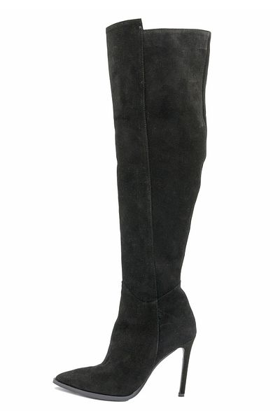 Faina Overknees Aus Verloursleder