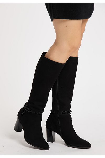 Faina Veloursleder Stiefel