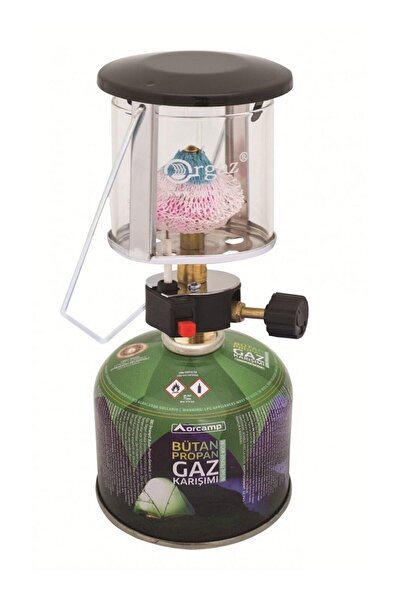 Orcamp Siboplu Kartuşlu Çakmaklı Kamp Lambası