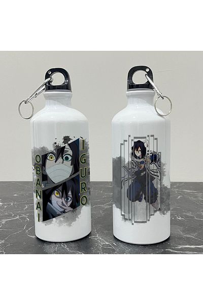 Kupabaskıcısı Kimetsu no Yaiba - قارورة الماء البارد Demon Slayer Obanai
