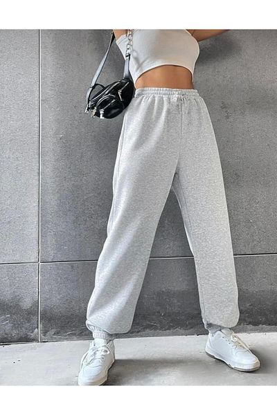 yg ydn giyim Pantaloni de sport oversize cu picior elastic cu talie înaltă