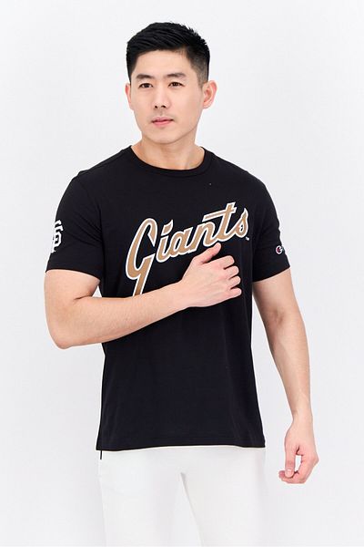 Champion Men Comfort Fit Short Sleeve Training T-Shirt, Black Combo