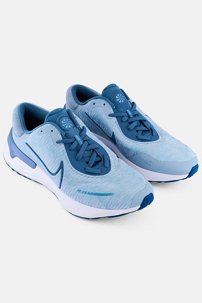 Nike Men Renew Run 4 Lace Up Sports Shoes, Sky Blue