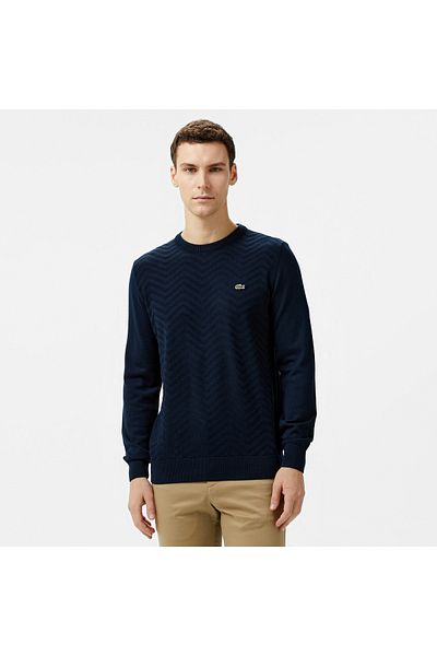 Lacoste Men's Navy Blue Knitwear