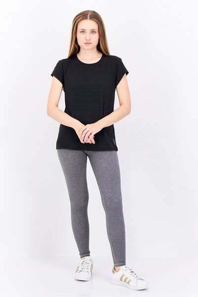 Head Women Relaxed Fit Short Sleeve Outdoor T-Shirt, Black