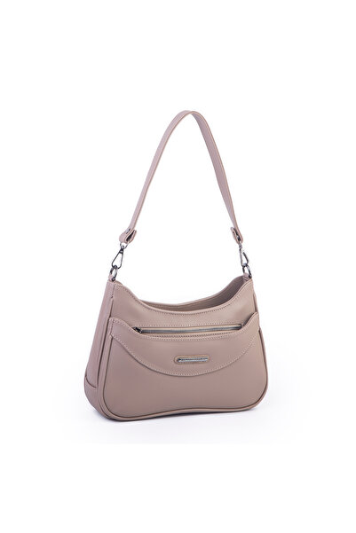 Nas Bag Çok Gözlü Kadın Omuz ve Postacı Çanta (En:28 x Boy:16)