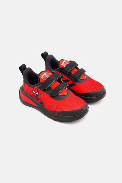 adidas X Marvel Toddlers Boy Spider Man Shoes, Red