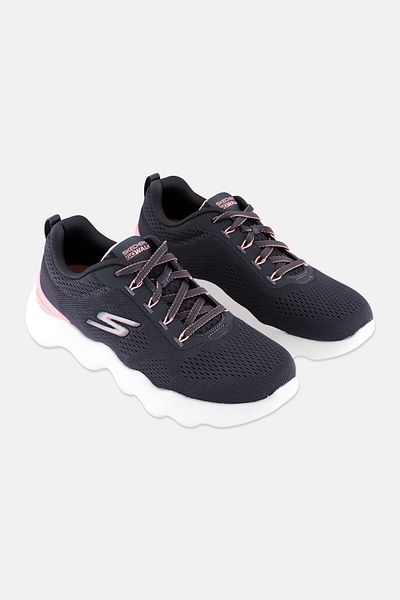SKECHERS Women Go Walk Lace Up Sports Shoes, Multicolor