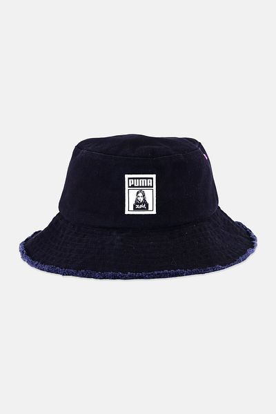 Puma Women Nrand Logo X X-girl Bucket Hat, Blak