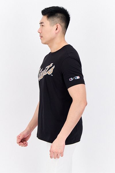 Champion Men Comfort Fit Short Sleeve Training T-Shirt, Black Combo