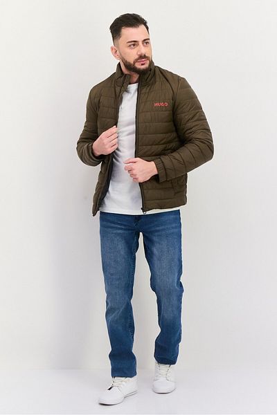 Hugo Boss Men Quilted Puffer Jacket, Olive