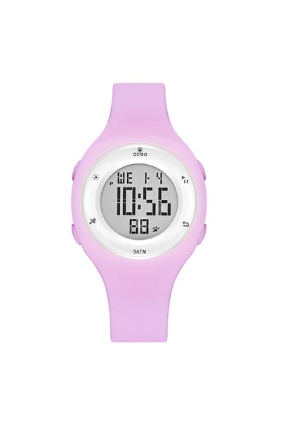 Astro Kids Digital White Dial Watch - A23925-PPPP