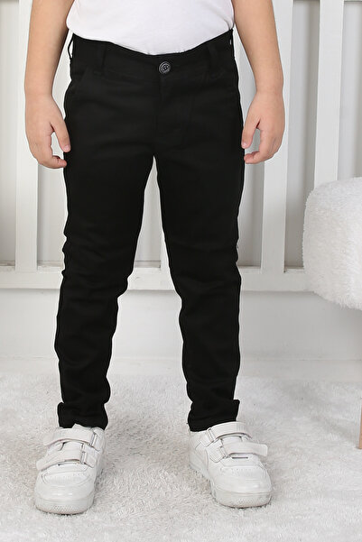 CRASSİ Erkek Çocuk Okul Pantolonu Siyah ve Lacivert Renk