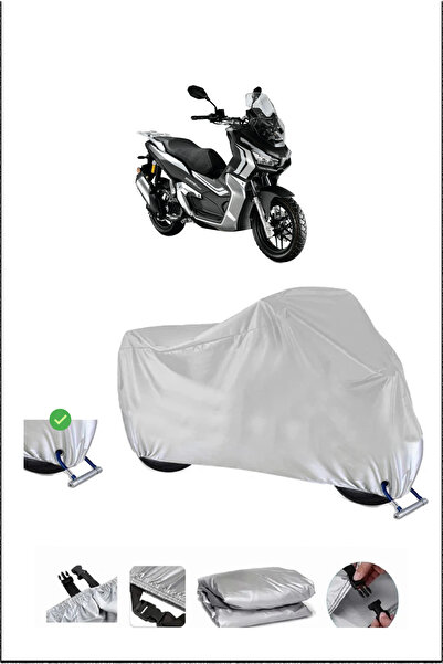 Breen قفل Kuba RUBANO150 متوافق مع دراجة نارية مقاومة للماء ومتينة - رمادي