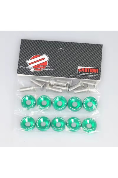 tr-escooter SCOOTER RENKLİ JDM VİDA PUL 10 LU PAKET