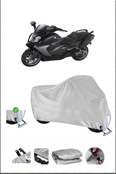 Breen Bmw C650Gt Lock Compatible Waterproof Durable Motorcycle Canvas-Gray