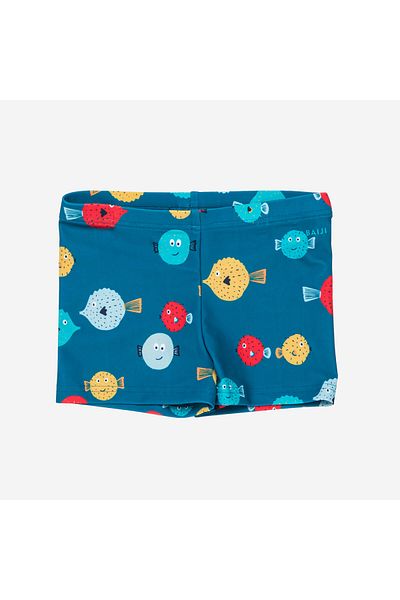 Decathlon Baby/Child Boxerswimsuit - Navy Blue Titou Plouf