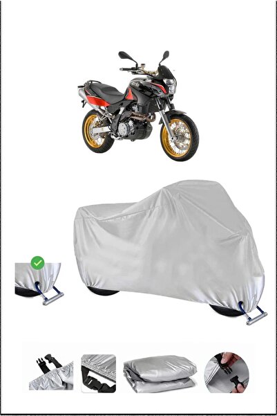 Breen قفل Aprilia PEGASO650 متوافق مع غطاء دراجة نارية متين مقاوم للماء - رمادي