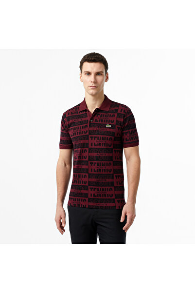 Lacoste Original L.12.12 Bordo Erkek Polo T-shirt