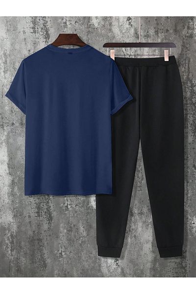 uyguntarz Unisex-Trainingsanzug-Set mit Chance-Print