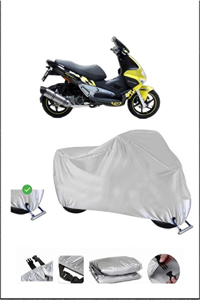 Breen قفل Gilera RUNNERVXR200 متوافق مع دراجة نارية مقاومة للماء ومتينة - رمادي