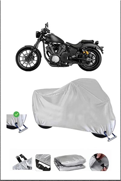 Breen ياماها XV950R قفل متوافق مع الماء واقٍ لدراجة نارية متينة - رمادي