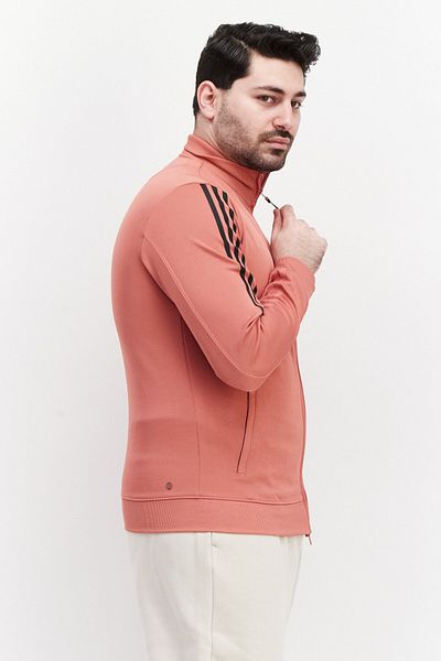 adidas Men Sportswear Fit Brand Logo Training Sweatshirts, Pink