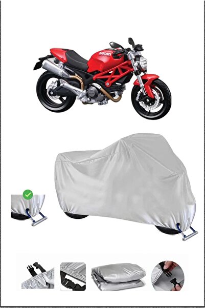 Breen قفل Ducati MONSTER696 متوافق مع دراجة نارية متينة مقاومة للماء - رمادي