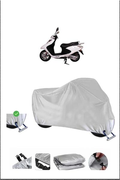 Breen قفل Falcon DOLPHIN125EFI متوافق مع دراجة نارية مقاومة للماء ومتينة - رمادي
