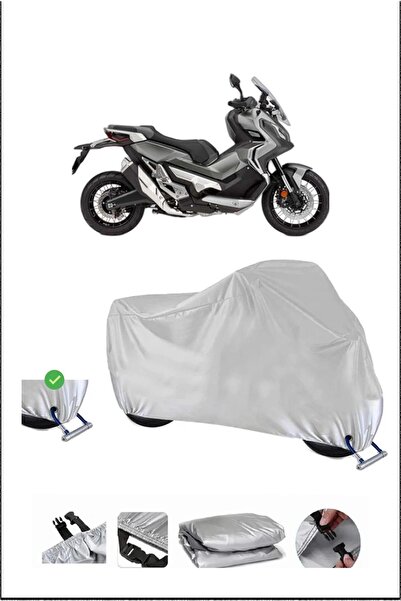 Breen قفل هوندا X-ADV متوافق مع غطاء دراجة نارية متين مقاوم للماء - رمادي