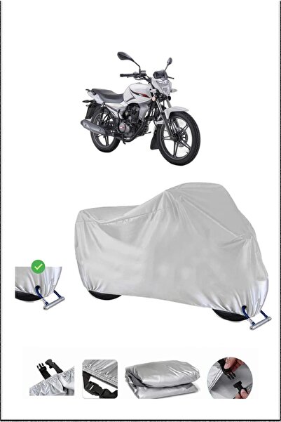 Breen Rks RK150-S قفل متوافق مع الماء ومتين للدراجات النارية - رمادي