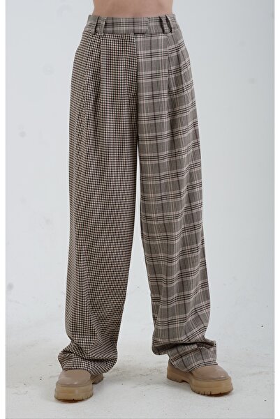 Zelish My Sister Παντελόνι με διπλό σχέδιο