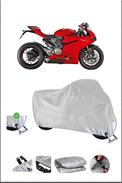 Breen قفل Ducati PANIGALE1299S متوافق مع دراجة نارية متينة مقاومة للماء - رمادي