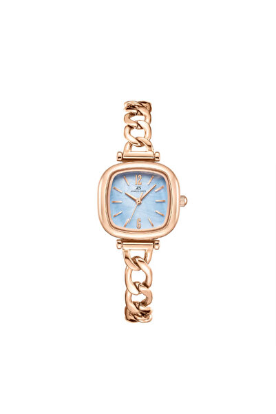 Kenneth Scott ساعة نسائية أنالوج بمينا زرقاء - K23513-RBKL