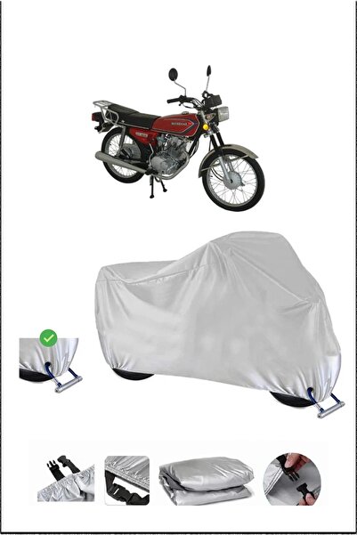 Breen قفل Mondial 125AGK متوافق مع دراجة نارية مقاومة للماء ومتينة - رمادي