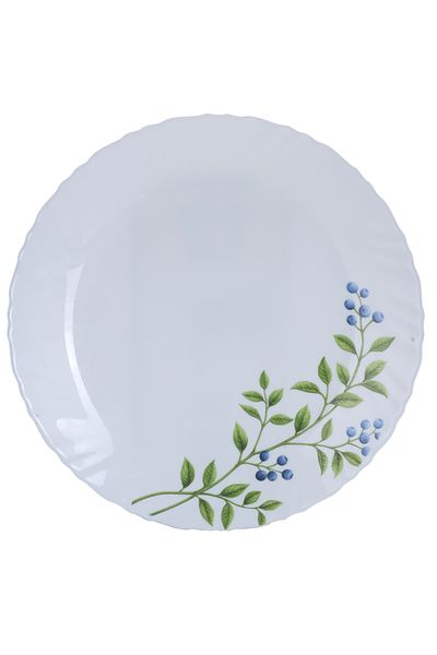 DELCASA Opalware 10.5" Dinner Plate- DC2820