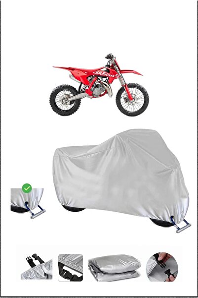 Breen قفل غاز MC85 متوافق مع غطاء دراجة نارية متين مقاوم للماء - رمادي